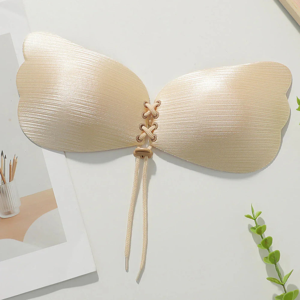 Women Sticky Bra Backless Strapless Bra Push Up Breathable Underwear Adhesive Invisible Lift Up Bras - Viomisha