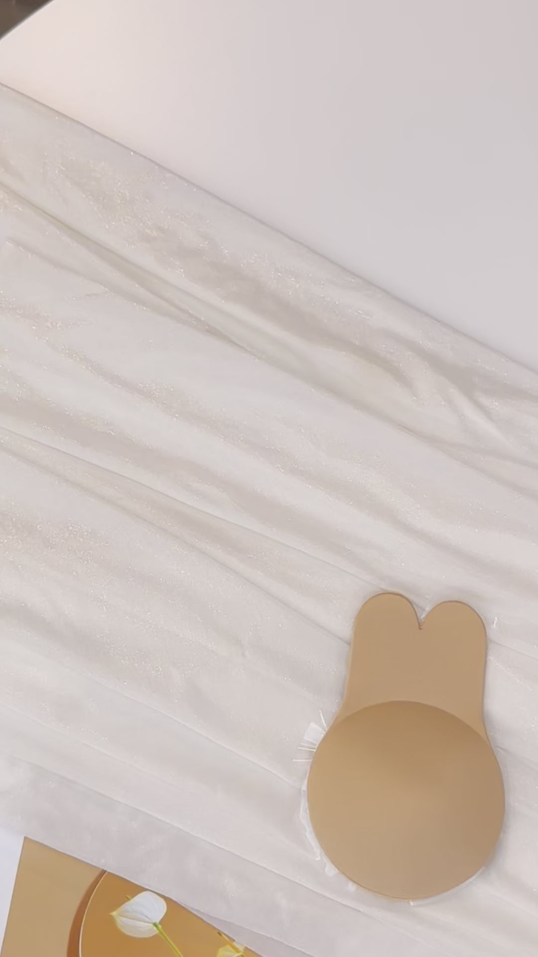 Invisible Adhesive Bra-abbit 2pcs Nipple Backless Strapless Reusable Nipple Cover