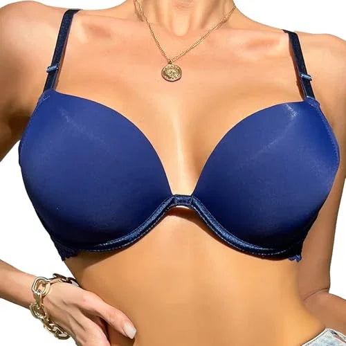 Viomisha Sexy Push-up Bra With Underwire Half Cup Bras Wire Bra - Viomisha