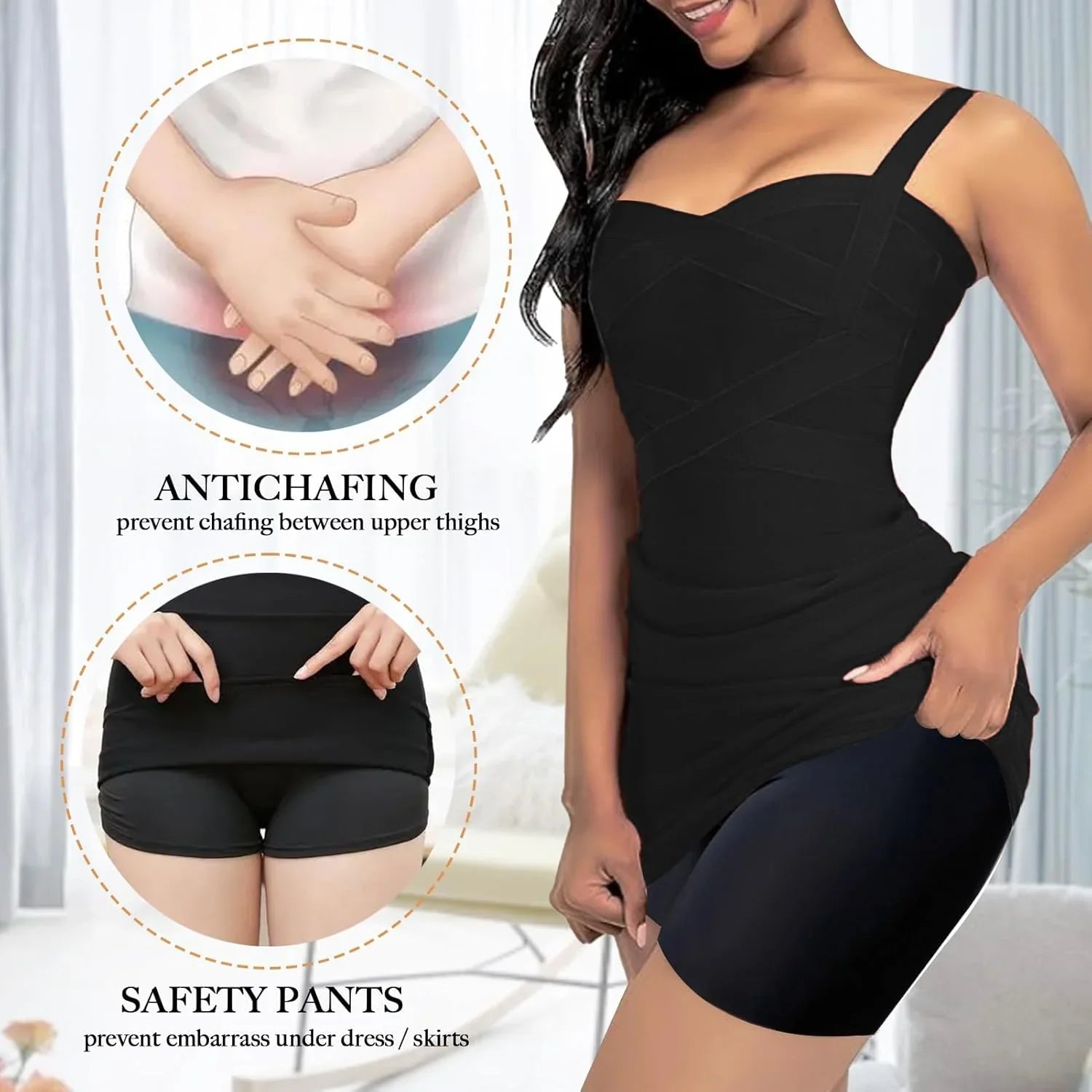 Women's Safety Shorts 4-Pack