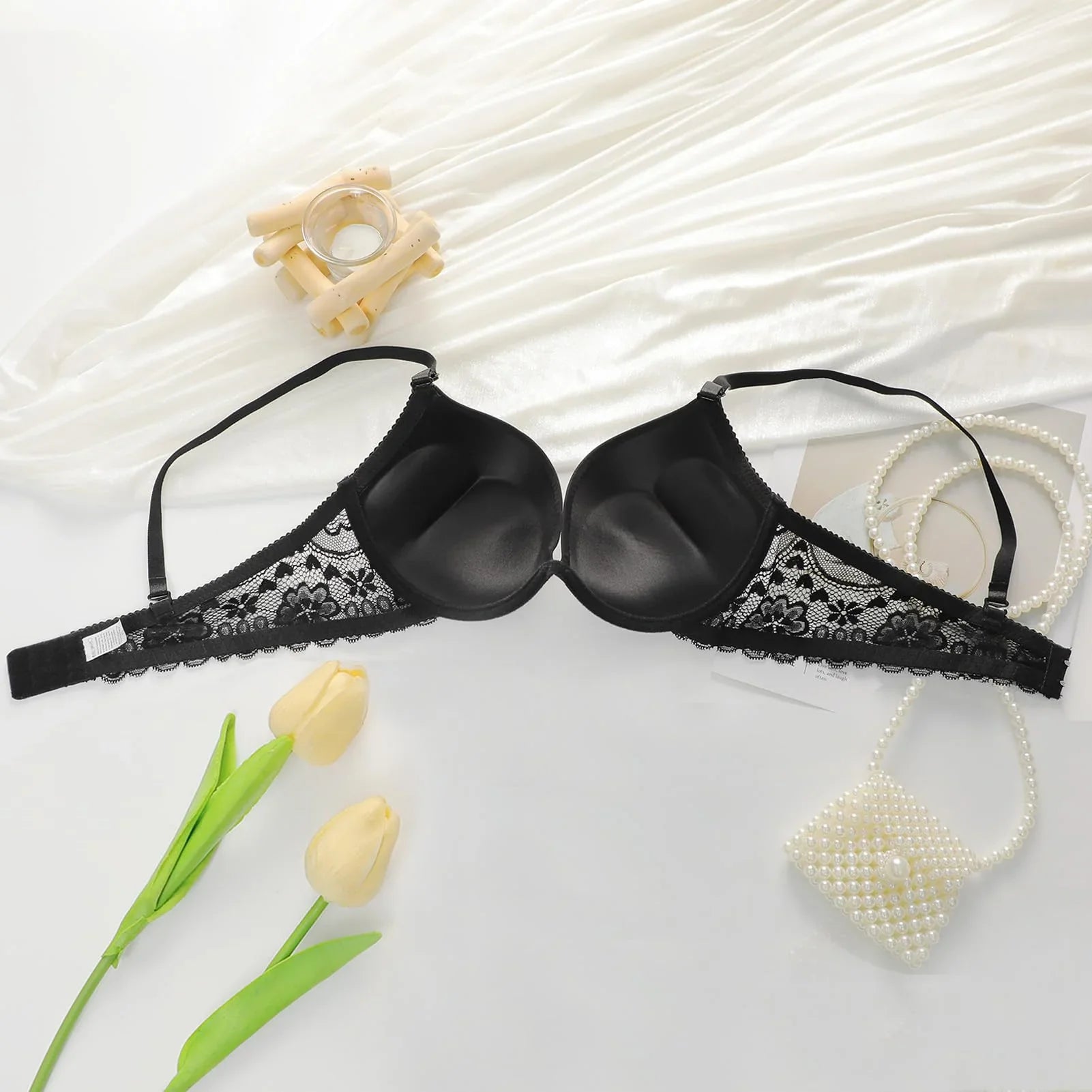 Viomisha Sexy Push-up Bra With Underwire Half Cup Bras Wire Bra - Viomisha