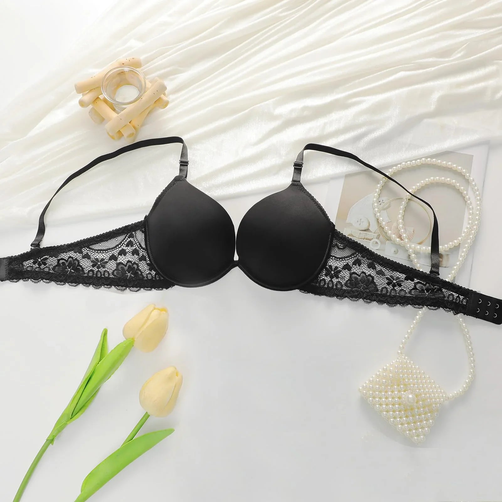 Viomisha Sexy Push-up Bra With Underwire Half Cup Bras Wire Bra - Viomisha